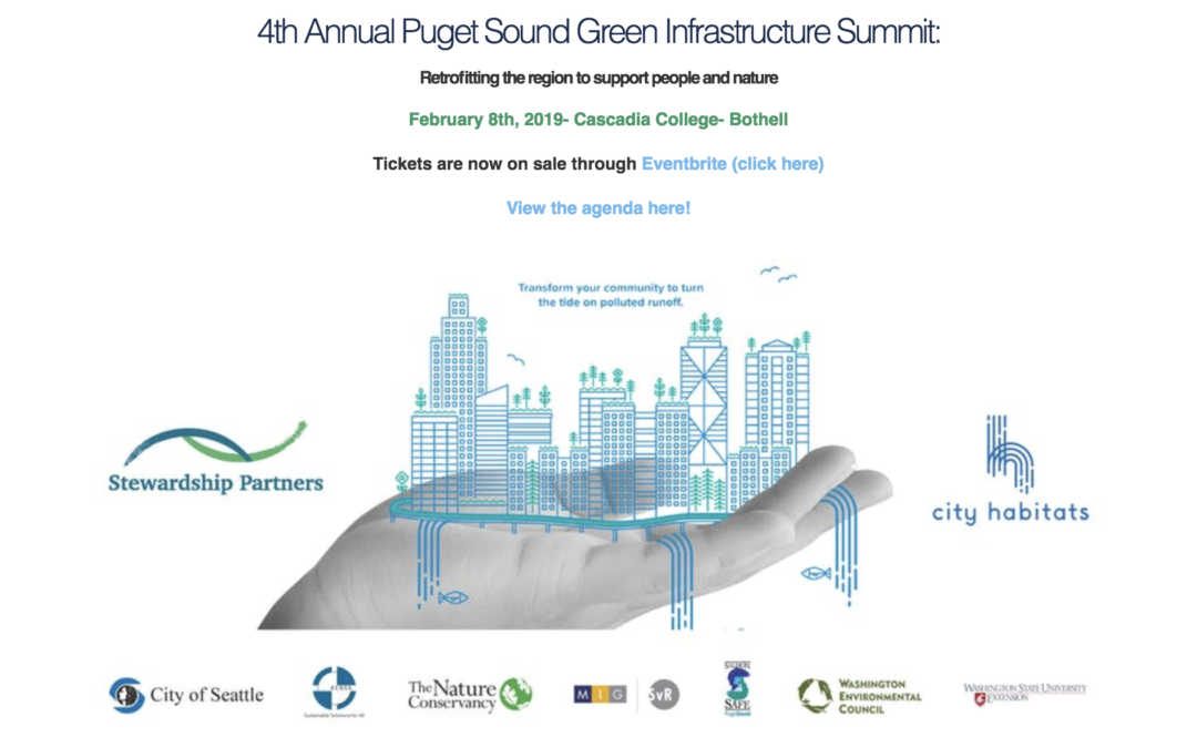 4th Annual Puget Sound Green Infrastructure Summit