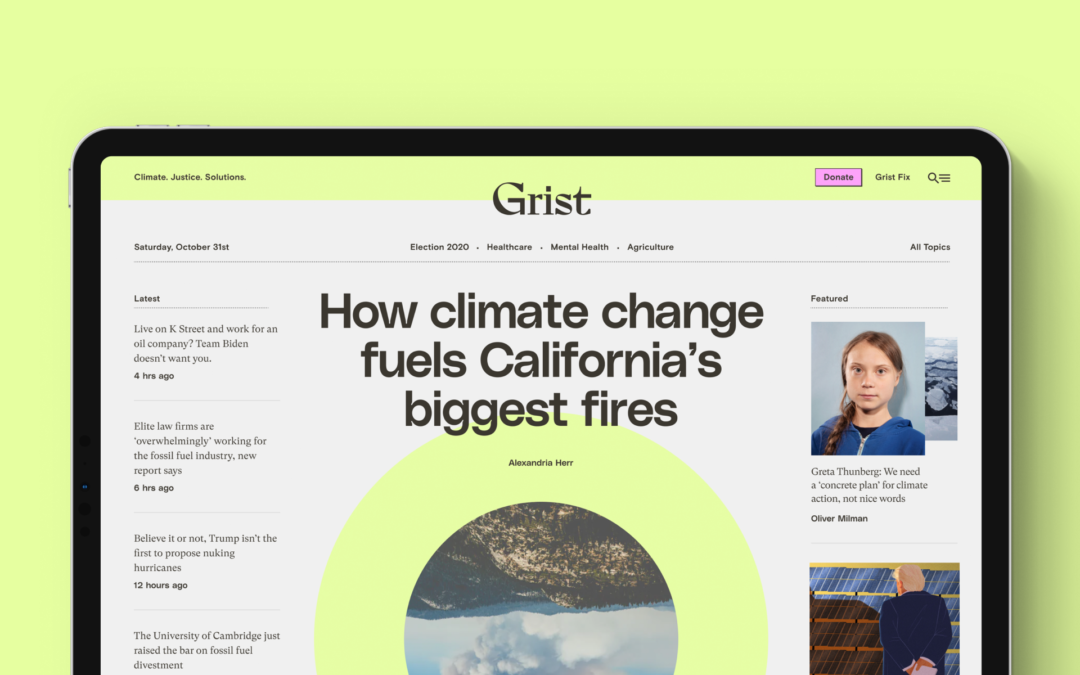 Q&A with Grist: Covering Climate in 2021